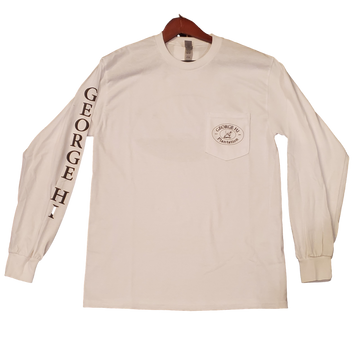 George Hi Custom Long Sleeve Pocket T-Shirt