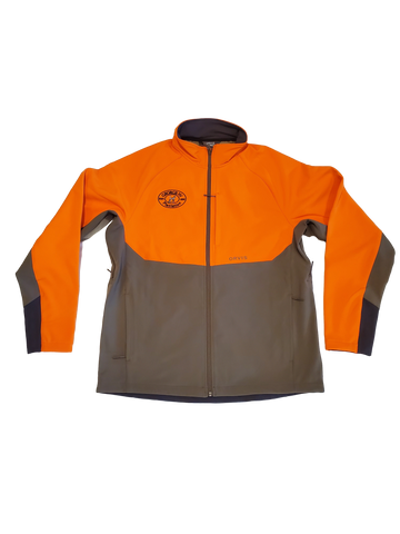 Pro Upland Softshell Jacket in Blaze and Cedar