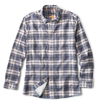 Flat Creek Tech Flannels in Snow Carbon