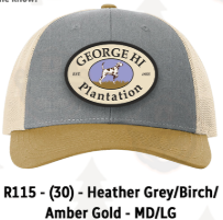 R115 Heather Grey/Birch/Amber Gold
