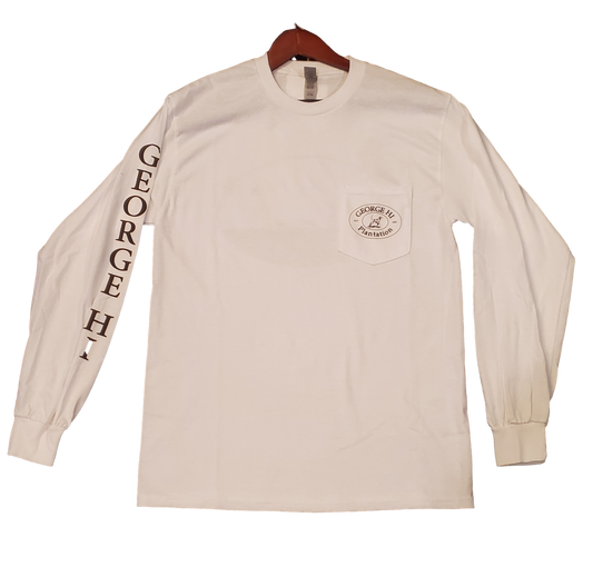 George Hi Custom Long Sleeve Pocket T-Shirt