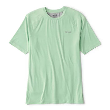 Dri Release Crew Short Sleeve in Moss Green