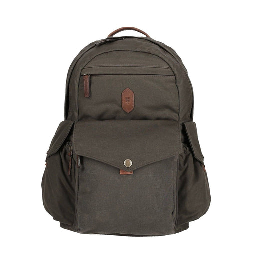 Canvas Backpack in Bark